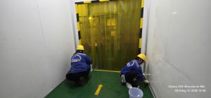 Hệ thống vệ sinh nhà xưởng của Tâm Thư Phát