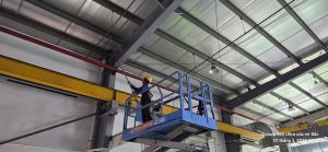 Vệ sinh nhà xưởng Đồng Nai của Tâm Thư Phát