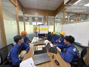 Hệ thống vệ sinh nhà xưởng của Tâm Thư Phát